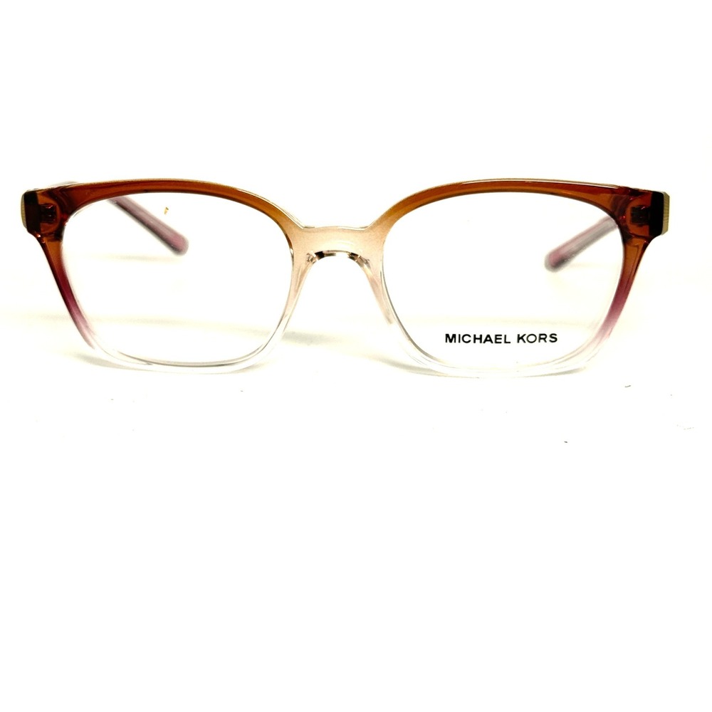 Michael Kors MK 4049 Val Brown Pink Ombre Eyeglass Frames Women 52-17-135